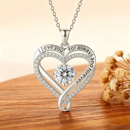 To My Wife – Eternal Heart Necklace